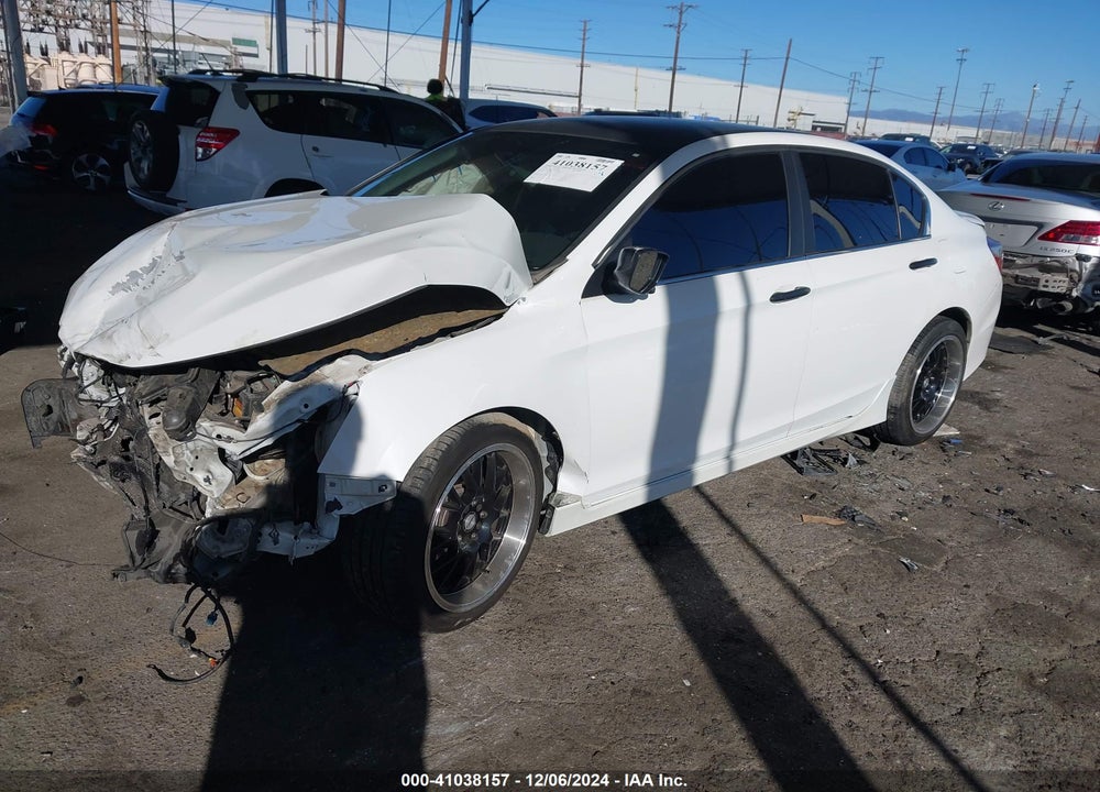 2016 HONDA ACCORD VIN: 1HGCR2F57GA104380
