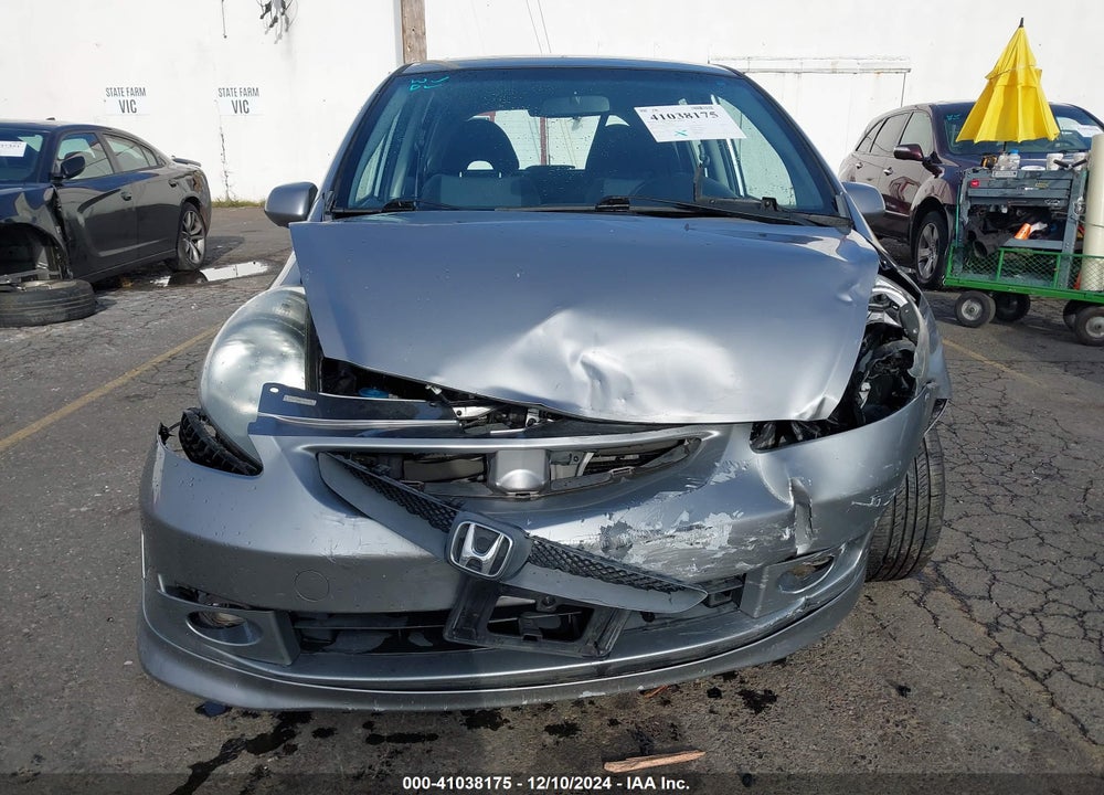2007 HONDA FIT SPORT VIN: JHMGD38617S066664