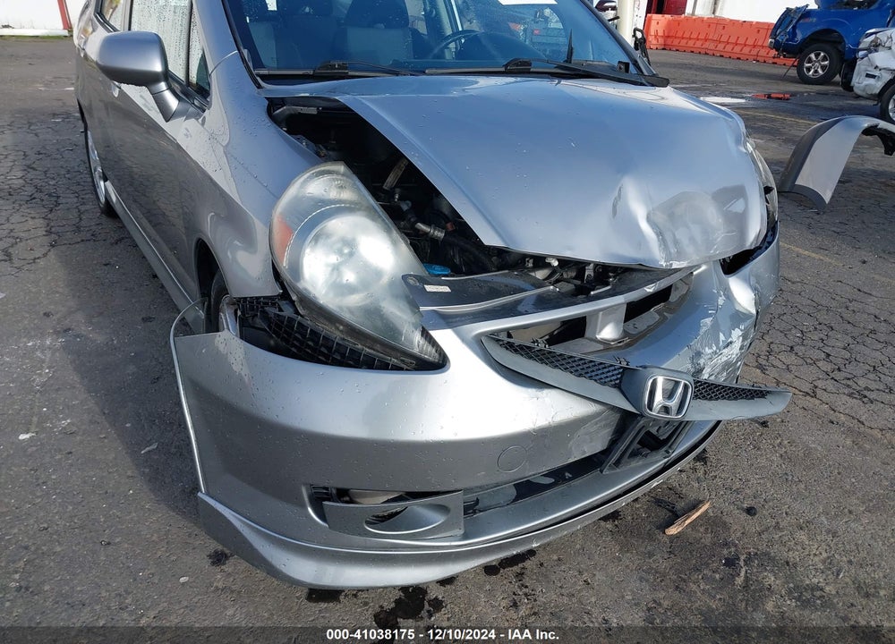 2007 HONDA FIT SPORT VIN: JHMGD38617S066664