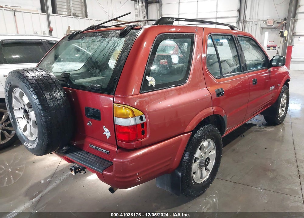 1999 HONDA PASSPORT EX/LX VIN: 4S6CM58W1X4418614