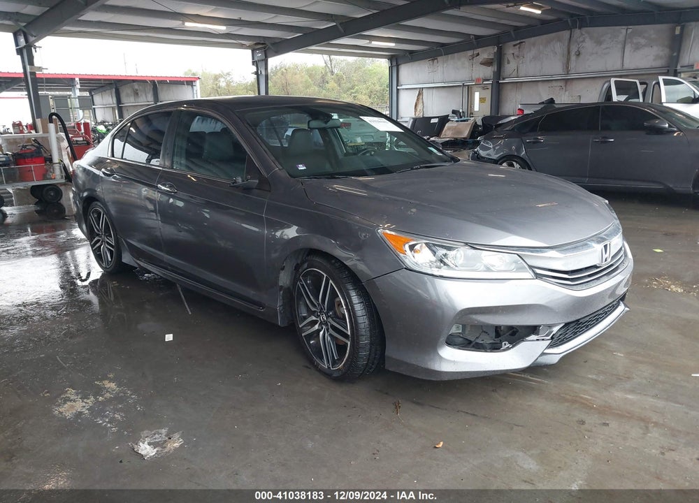 2016 HONDA ACCORD SPORT VIN: 1HGCR2F50GA164792