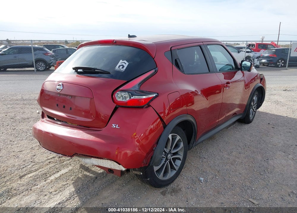 2017 NISSAN JUKE SL VIN: JN8AF5MR4HT704824