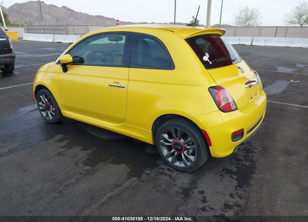 2017 FIAT 500 POP VIN: 3C3CFFKR3HT600797