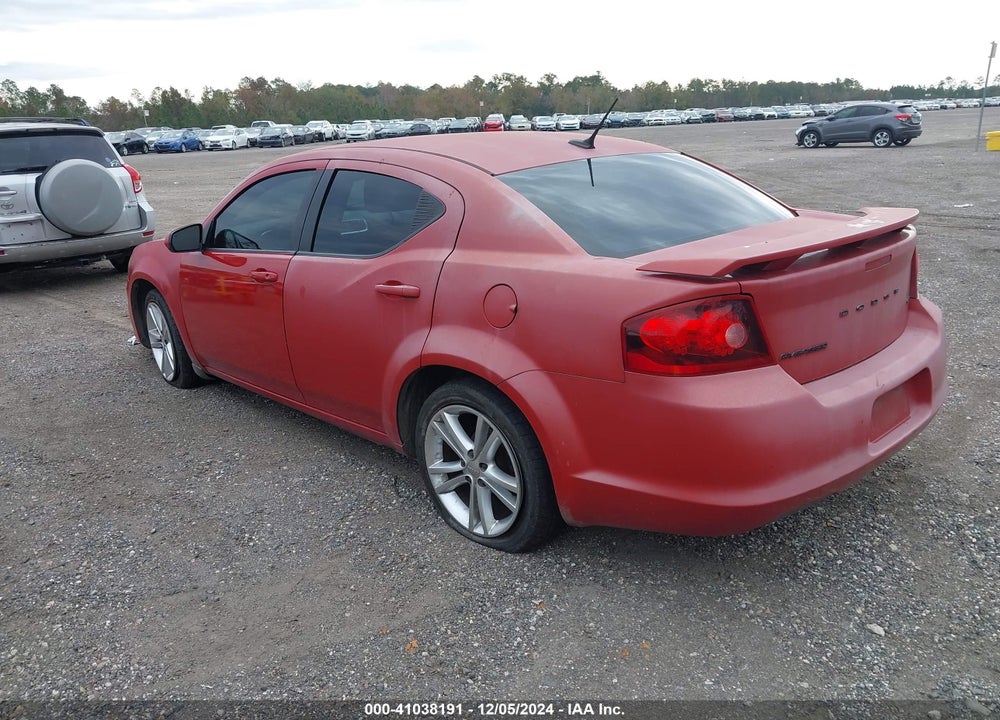 2014 DODGE AVENGER VIN: 1C3CDZCB3EN109568