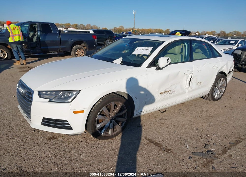 2017 AUDI A4 2.0T ULTRA PREMIUM VIN: WAUGMAF44HN064489