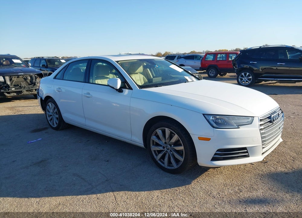 2017 AUDI A4 2.0T ULTRA PREMIUM VIN: WAUGMAF44HN064489