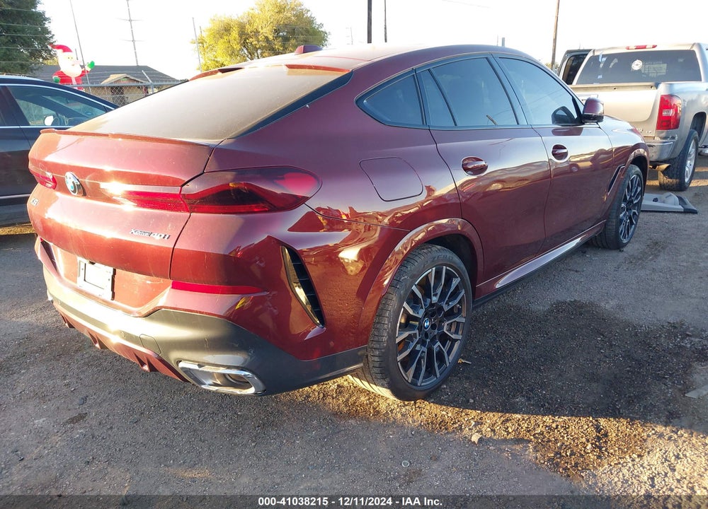 2024 BMW X6 XDRIVE40I VIN: 5UX33EX08R9U76656