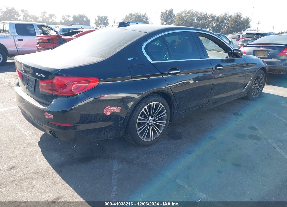 2018 BMW 530E VIN: WBAJA9C53JB033431