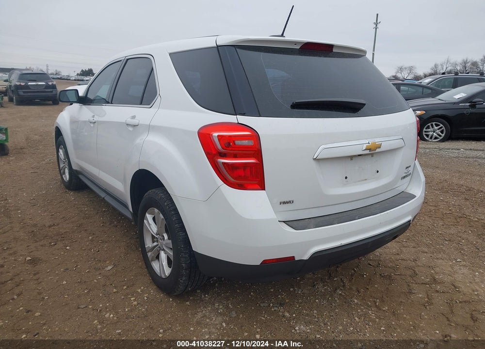 2016 CHEVROLET EQUINOX LS VIN: 2GNFLEEK7G6341655