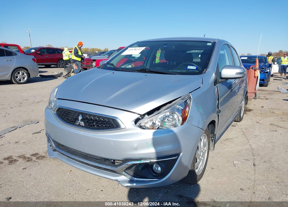 2019 MITSUBISHI MIRAGE SE VIN: ML32A4HJ3KH009826
