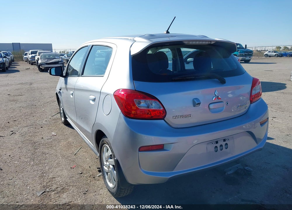 2019 MITSUBISHI MIRAGE SE VIN: ML32A4HJ3KH009826
