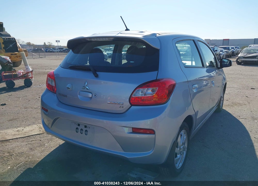 2019 MITSUBISHI MIRAGE SE VIN: ML32A4HJ3KH009826