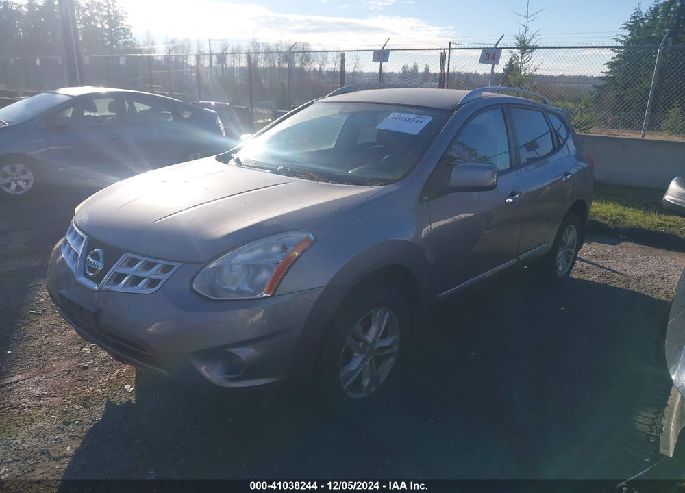 2013 NISSAN ROGUE SV VIN: JN8AS5MV8DW607384