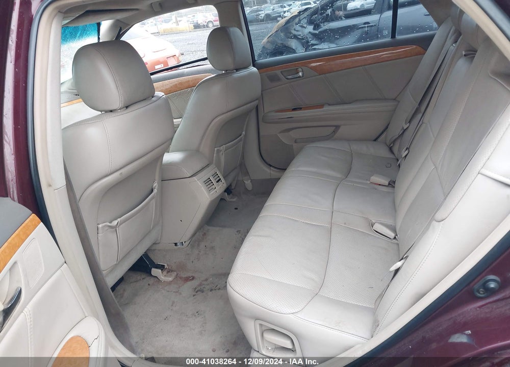 2006 TOYOTA AVALON VIN: 4T1BK36BX6U133357