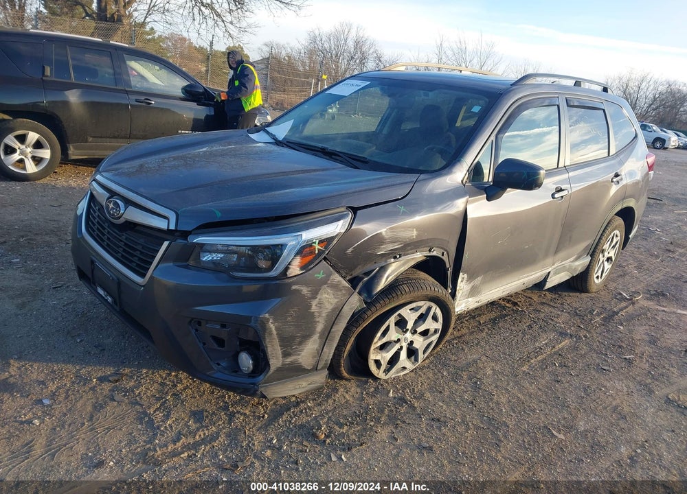 2021 SUBARU FORESTER PREMIUM VIN: JF2SKAJC5MH414580