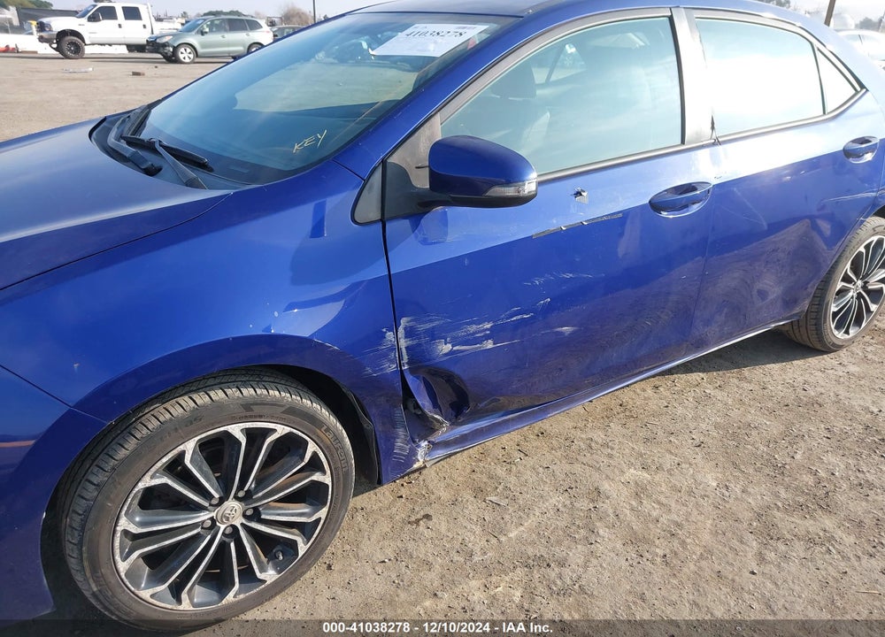 2016 TOYOTA COROLLA S PREMIUM VIN: 5YFBURHE9GP426920