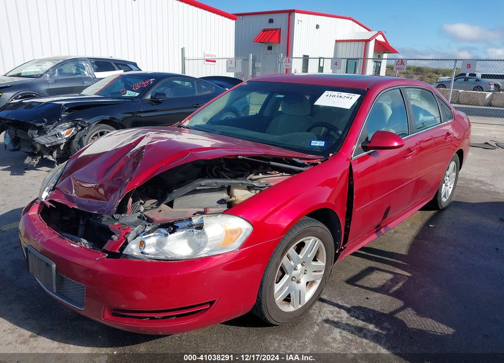 2013 CHEVROLET IMPALA LT VIN: 2G1WG5E37D1103358