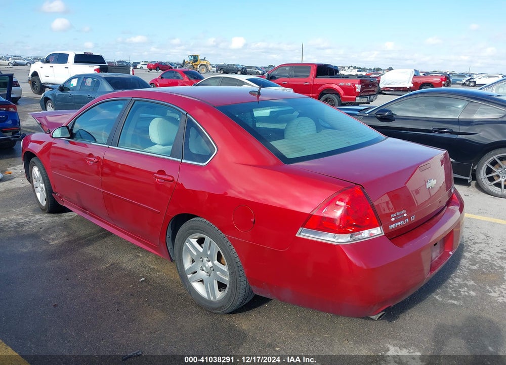 2013 CHEVROLET IMPALA LT VIN: 2G1WG5E37D1103358