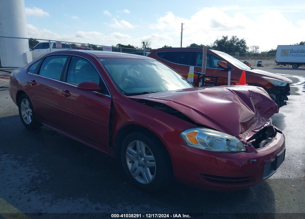 2013 CHEVROLET IMPALA LT VIN: 2G1WG5E37D1103358