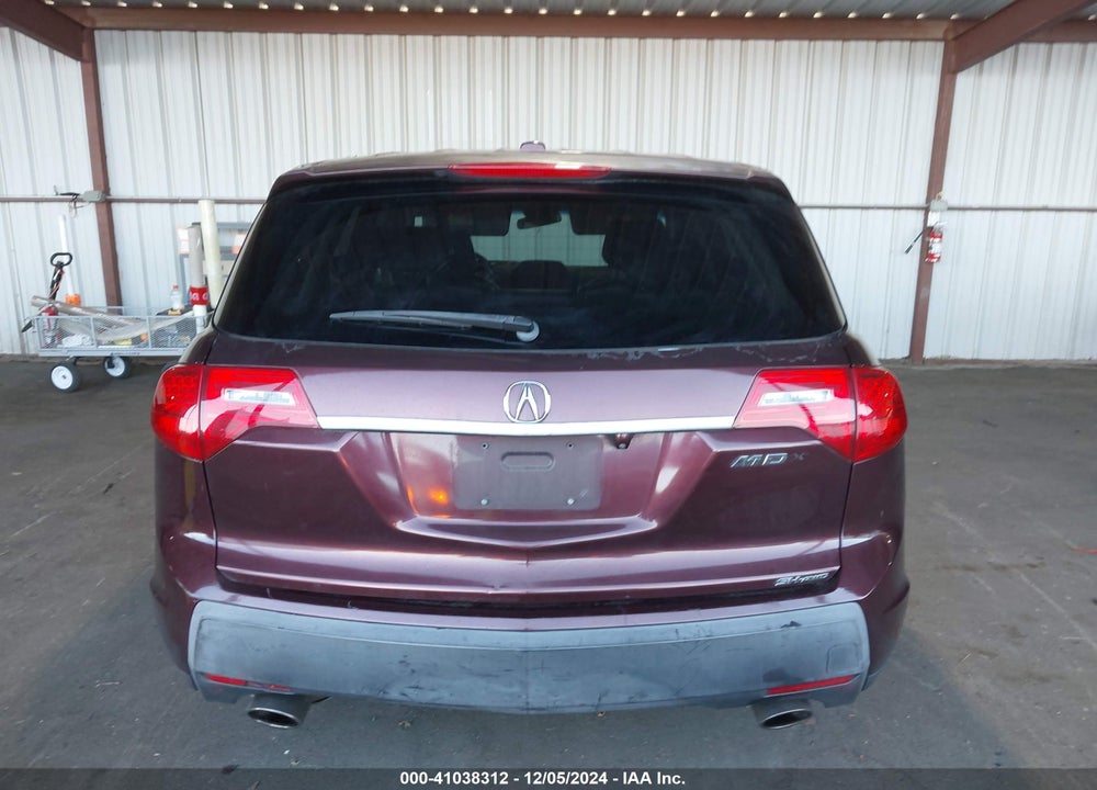 2007 ACURA MDX SPORT PACKAGE VIN: 2HNYD288X7H553140
