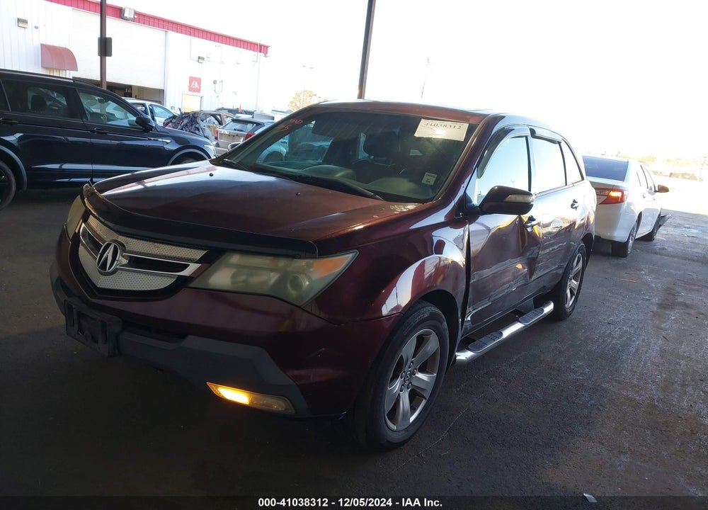 2007 ACURA MDX SPORT PACKAGE VIN: 2HNYD288X7H553140