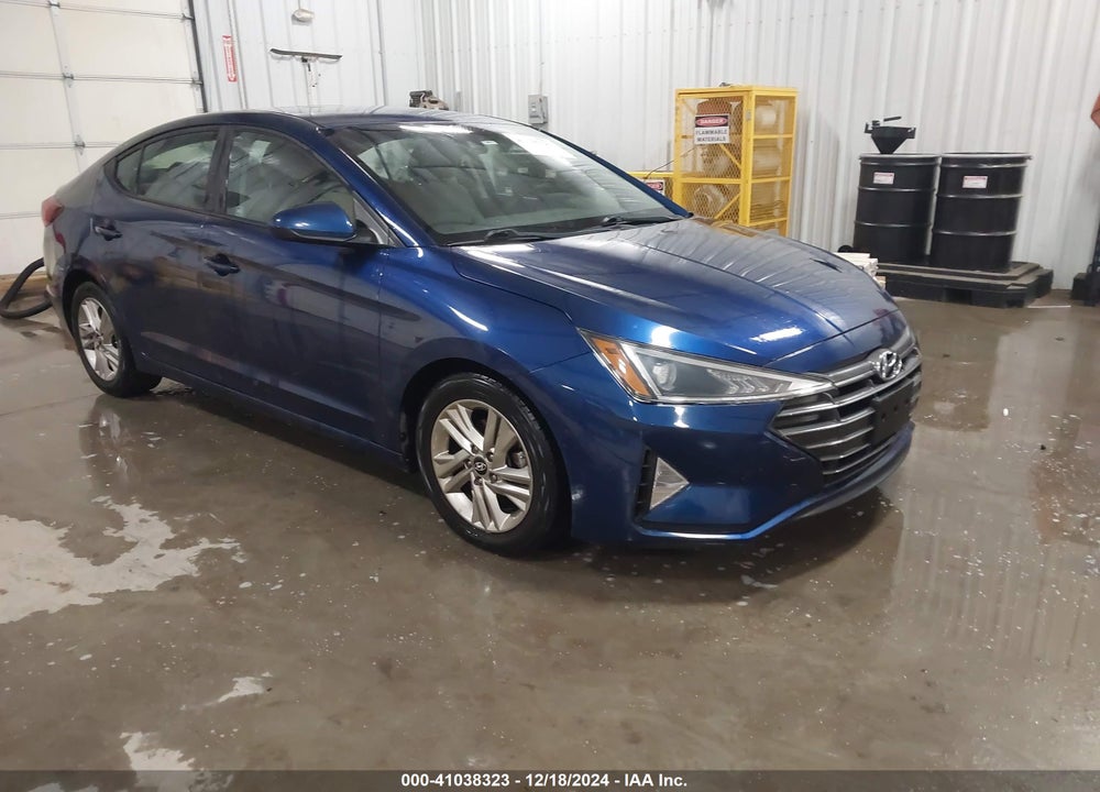2019 HYUNDAI ELANTRA SEL VIN: 5NPD84LF8KH460868