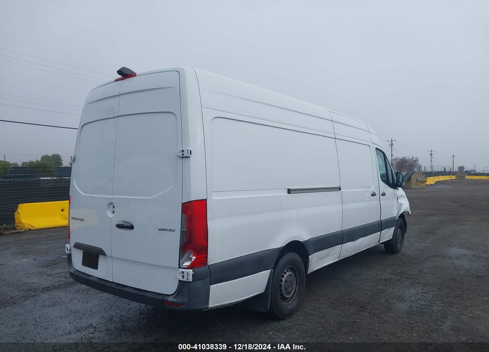 2022 MERCEDES-BENZ SPRINTER 2500 HIGH ROOF I4 VIN: W1Y40CHY4NT094656