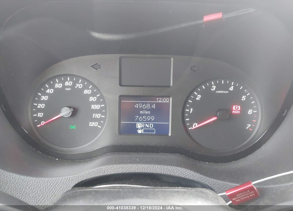 2022 MERCEDES-BENZ SPRINTER 2500 HIGH ROOF I4 VIN: W1Y40CHY4NT094656