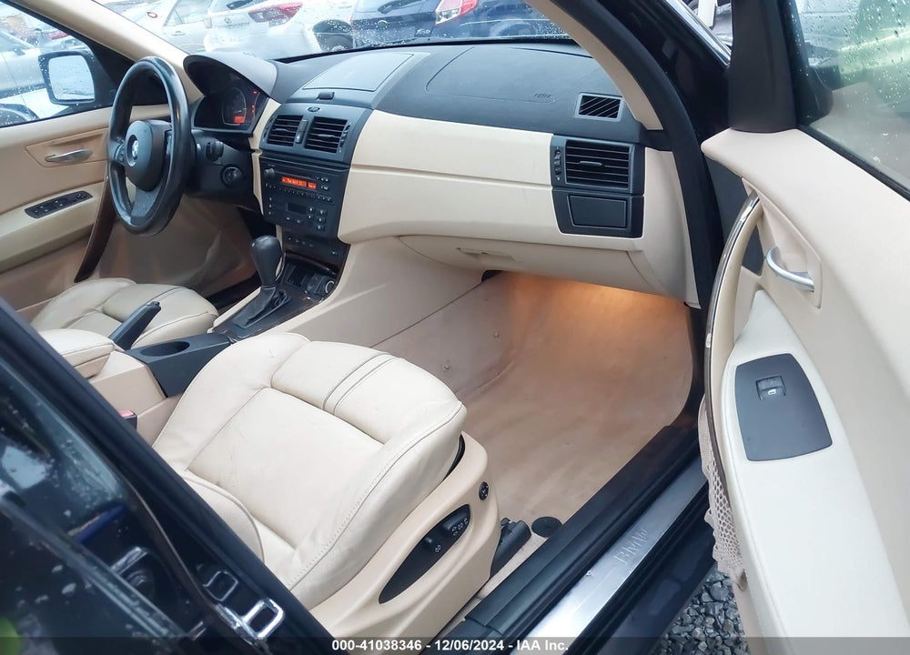 2005 BMW X3 3.0I VIN: WBXPA93415WD15009