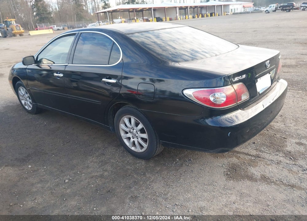 2003 LEXUS ES 300 VIN: JTHBF30G236019610