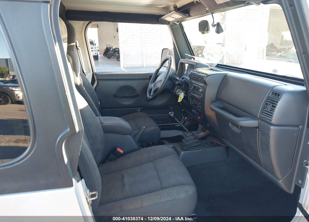 2004 JEEP WRANGLER SPORT VIN: 1J4FA49S84P785362