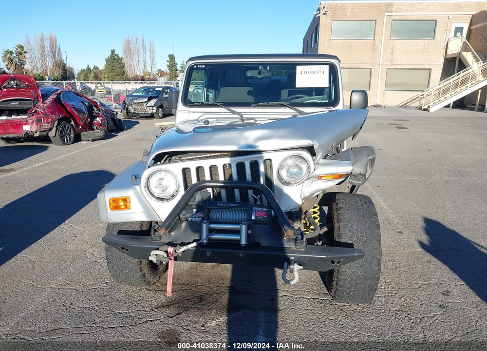 2004 JEEP WRANGLER SPORT VIN: 1J4FA49S84P785362