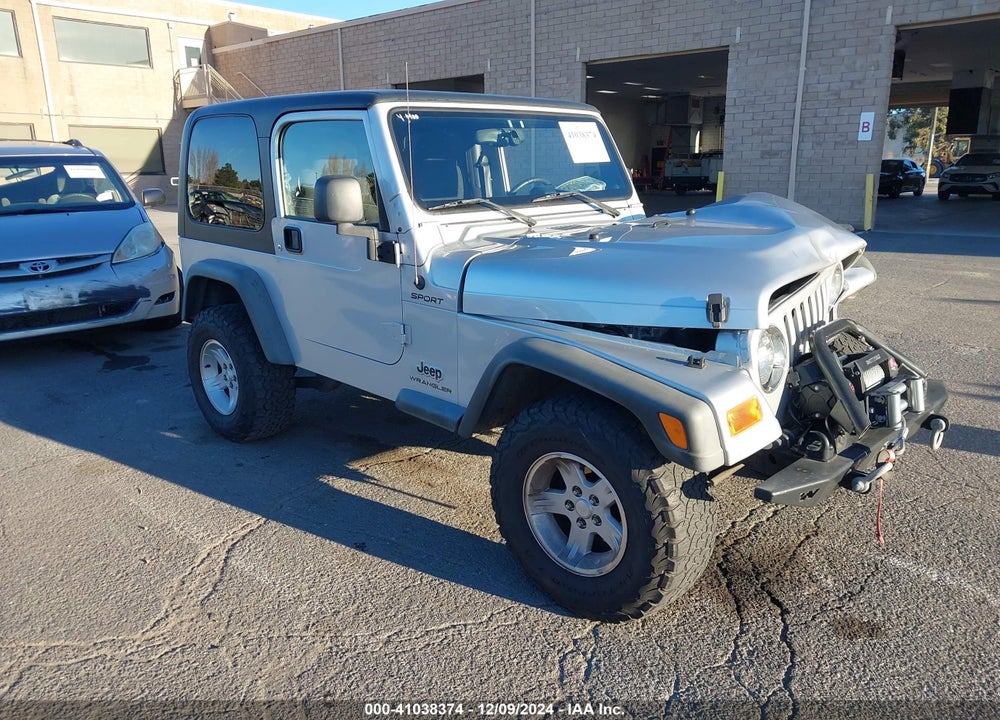 2004 JEEP WRANGLER SPORT VIN: 1J4FA49S84P785362
