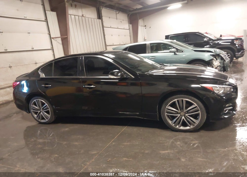 2014 INFINITI Q50 SPORT VIN: JN1BV7AR5EM680593