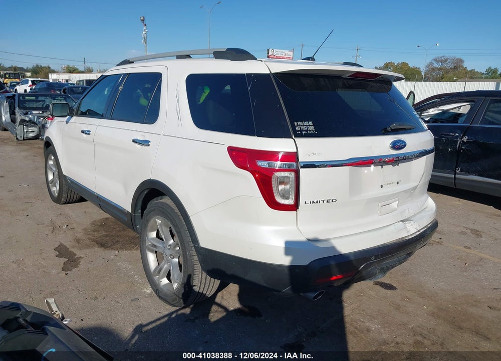 2012 FORD EXPLORER LIMITED VIN: 1FMHK7F87CGA71142
