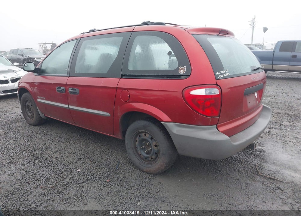 2001 DODGE CARAVAN SE VIN: 1B4GP25361B278557