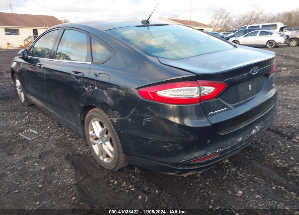 2013 FORD FUSION SE VIN: 3FA6P0H70DR137037