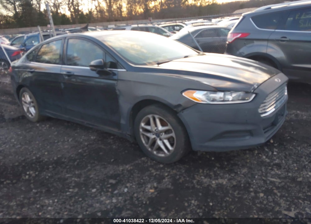2013 FORD FUSION SE VIN: 3FA6P0H70DR137037