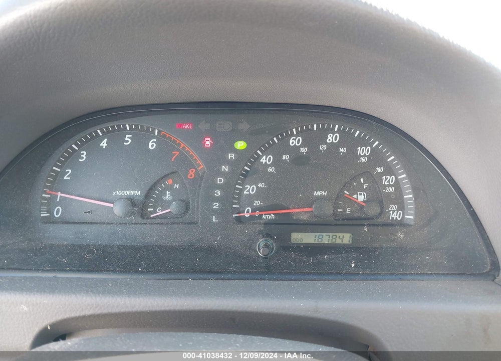 2004 TOYOTA CAMRY LE V6 VIN: 4T1BF32K34U067015