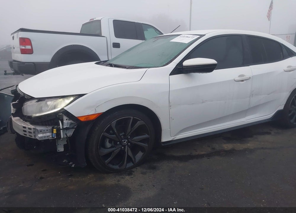 2018 HONDA CIVIC SPORT VIN: SHHFK7H43JU407266