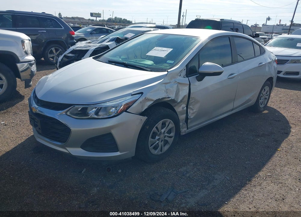 2019 CHEVROLET CRUZE VIN: 1G1BC5SMXK7112580