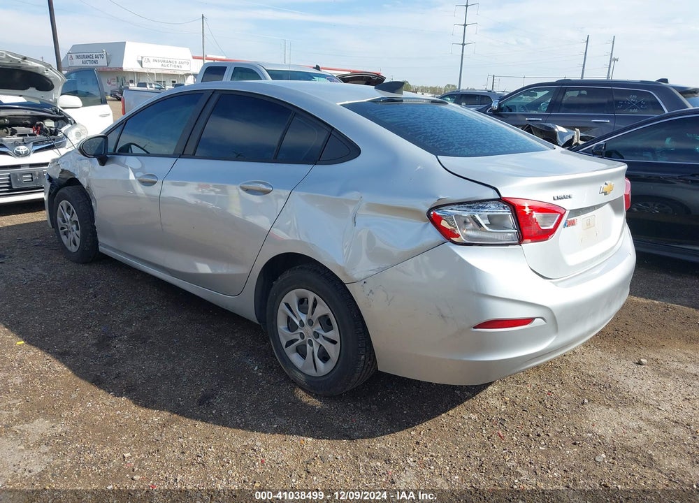 2019 CHEVROLET CRUZE VIN: 1G1BC5SMXK7112580