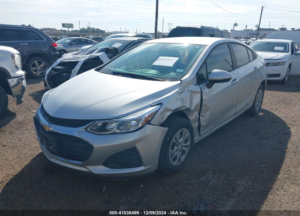 2019 CHEVROLET CRUZE VIN: 1G1BC5SMXK7112580