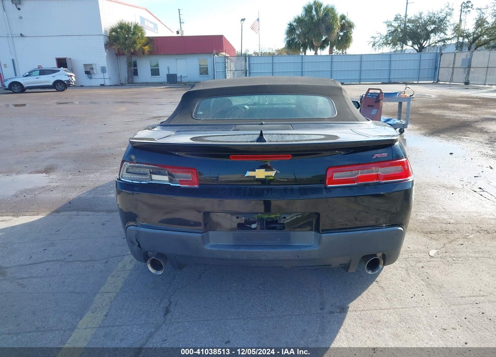 2014 CHEVROLET CAMARO 2LT VIN: 2G1FC3D35E9294735