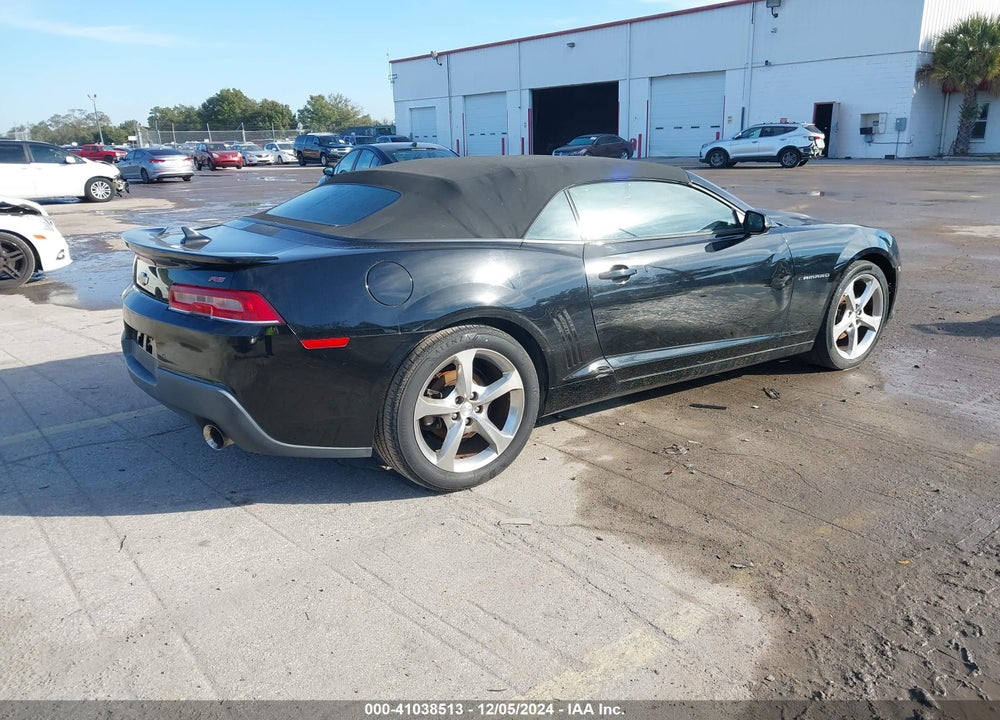 2014 CHEVROLET CAMARO 2LT VIN: 2G1FC3D35E9294735