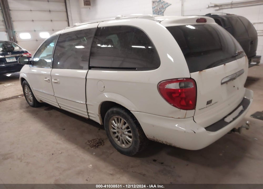 2002 CHRYSLER TOWN & COUNTRY LIMITED VIN: 2C8GP64L72R797775