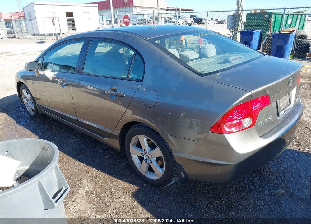 2008 HONDA CIVIC EX VIN: 1HGFA16858L075279