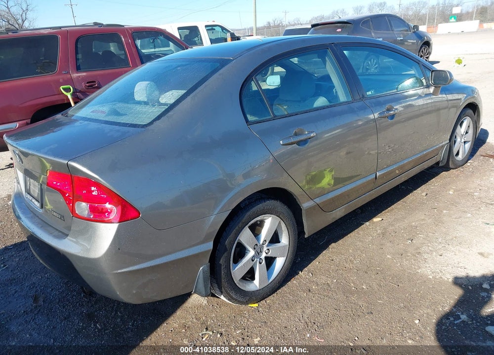 2008 HONDA CIVIC EX VIN: 1HGFA16858L075279