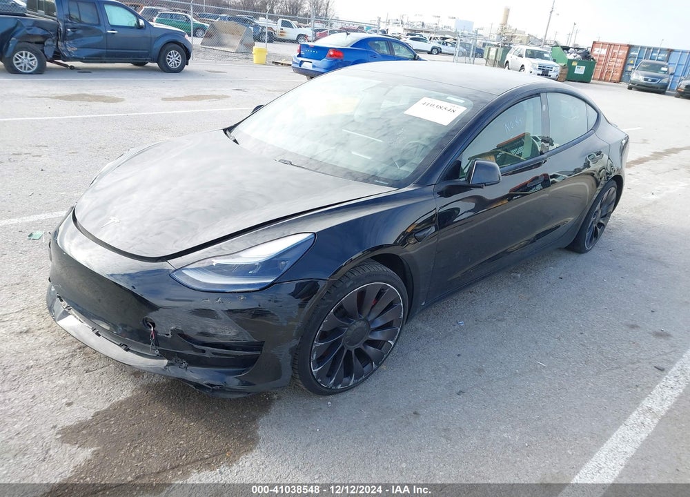 2021 TESLA MODEL 3 PERFORMANCE DUAL MOTOR ALL-WHEEL DRIVE VIN: 5YJ3E1EC1MF063395