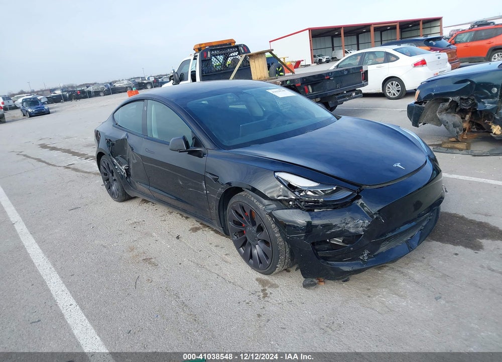 2021 TESLA MODEL 3 PERFORMANCE DUAL MOTOR ALL-WHEEL DRIVE VIN: 5YJ3E1EC1MF063395